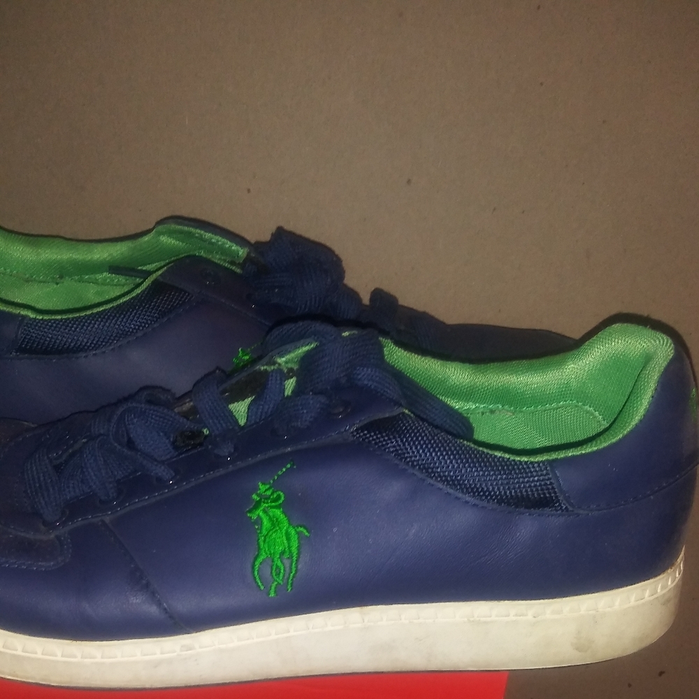 Ralph Lauren polo Hernando upper leather